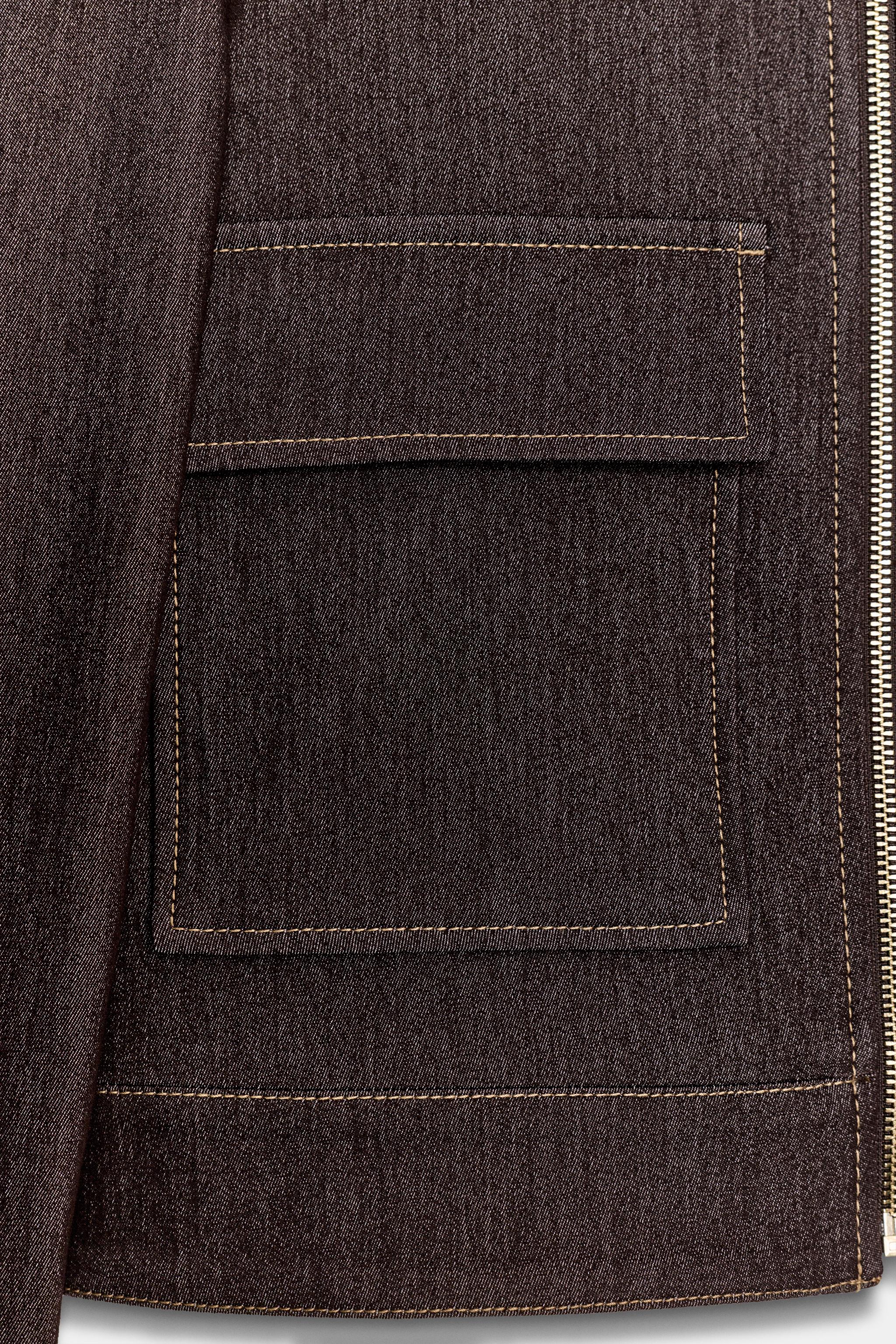 SHORT JACKET WITH FLAP POCKETS